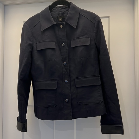 Ann Taylor Jackets & Blazers - ANN TAYLOR NAVY WOMENS LINED JACKET. SIZE 8 Pit to pit 19”/Length 22.5”/Arms 23”